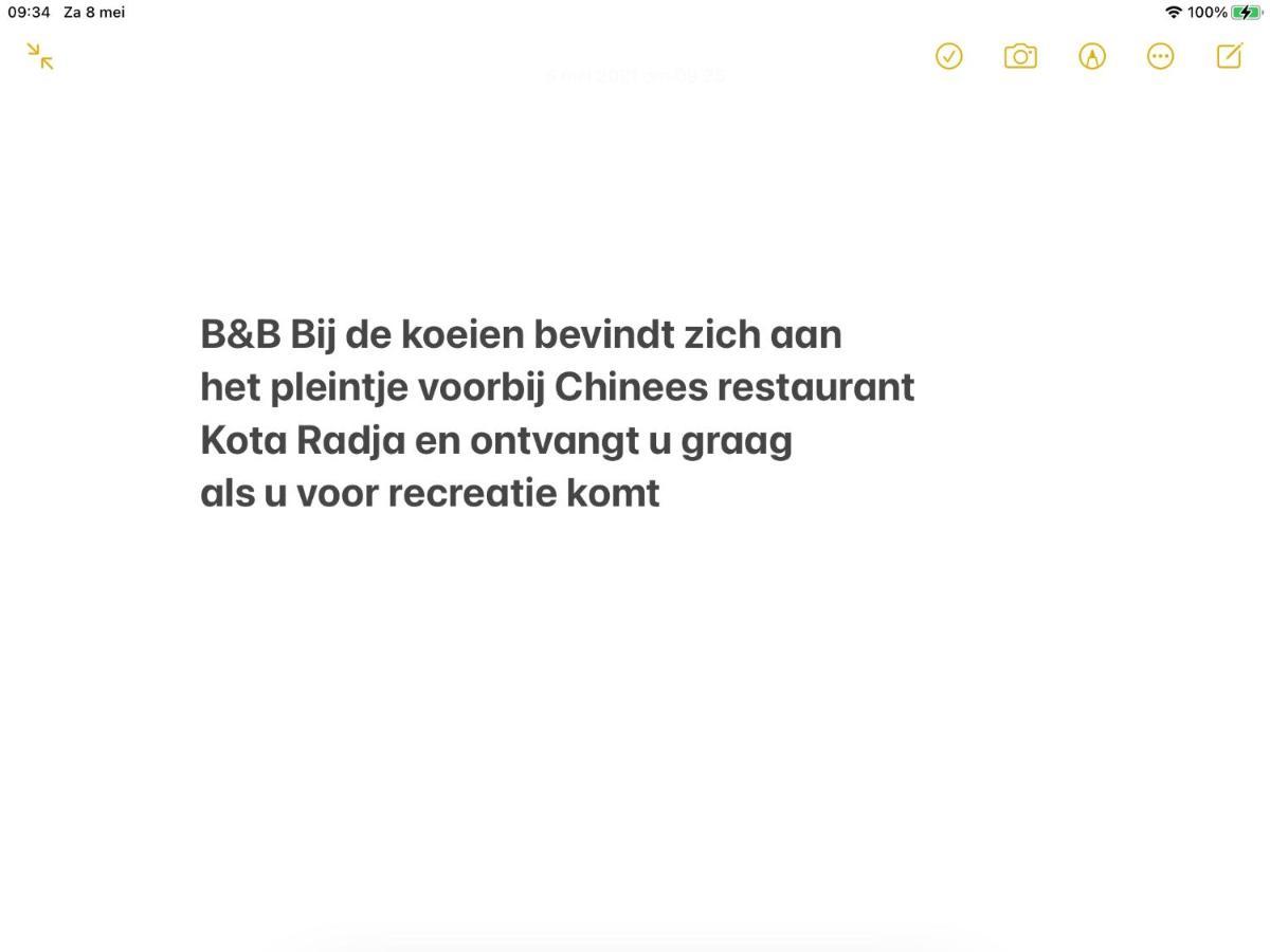 B&B Bij De Koeien Tubbergen Zewnętrze zdjęcie